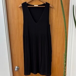 Babaton from Aritzia - Black Pleated Dress